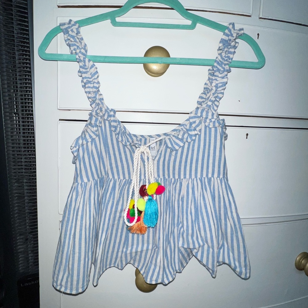 Zara striped top